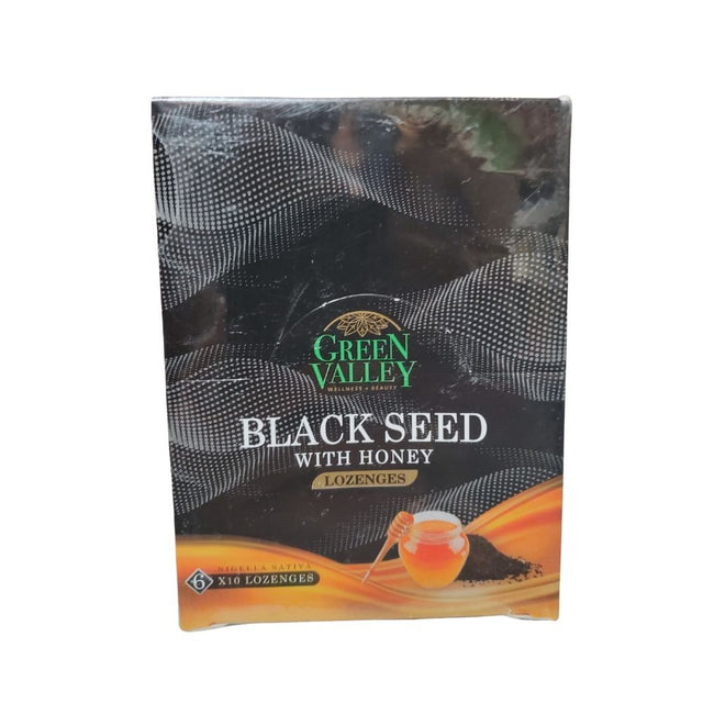 Green Valley Black Seed Candy With Honey 60 Lozenges - Candy | Desimart