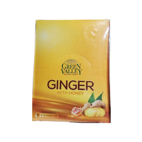 Green Valley Ginger Candy With Honey 60 Lozenges - Candy | Desimart