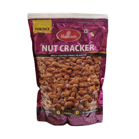 Haldiram Nut Cracker Spicy Coated Fried Peanuts 400g - Cookies & snacks | Desimart