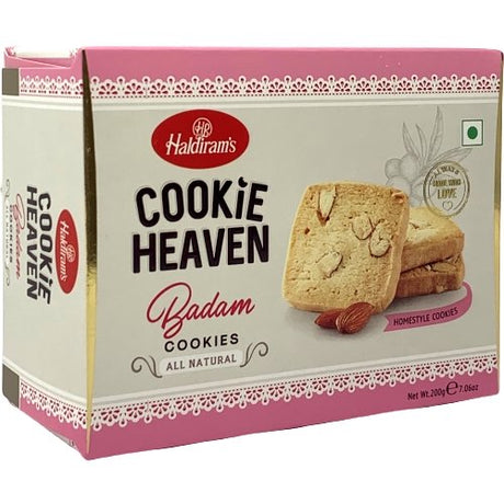 Haldiram’s Badam Cookies 200 Grams - Cookies & snacks | Desimart