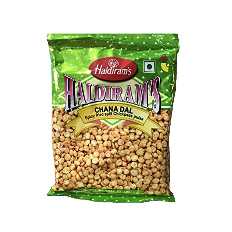 Haldirams Chana Dal Spicy Fried Split Chickpeas 400g (14.12oz) - Namkeen & Savoury Snacks | Desimart