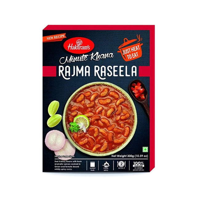 Haldirams Minute Khana Rajma Raseela 300g (10.59 oz) - Ready to eat | Desimart
