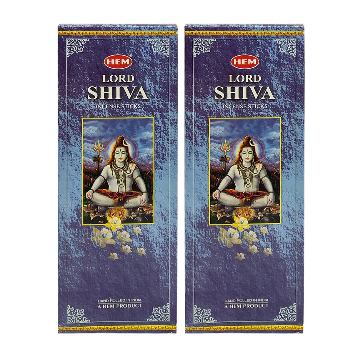 Hem Lord Shiva Agarbati (Incense Sticks) 240 Sticks - Incense & Dhoop | Desimart