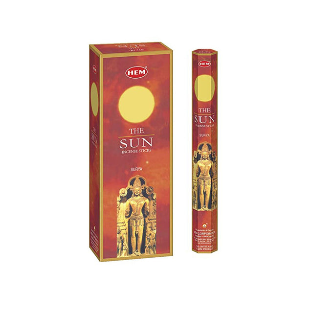 Hem The Sun Incense Sticks (Aggarbatti) 120 Sticks - Incense & Dhoop | Desimart