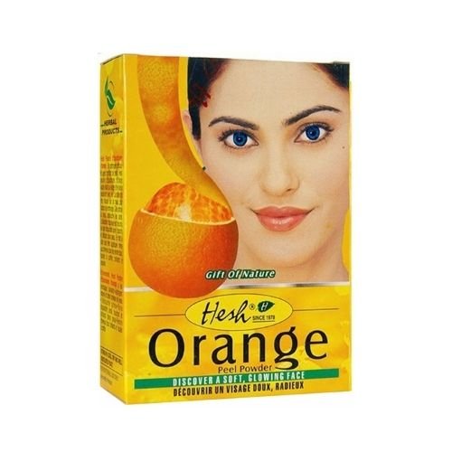 Hesh Orange Peel Powder Soft Glowing Face 100g - Face Mask | Desimart