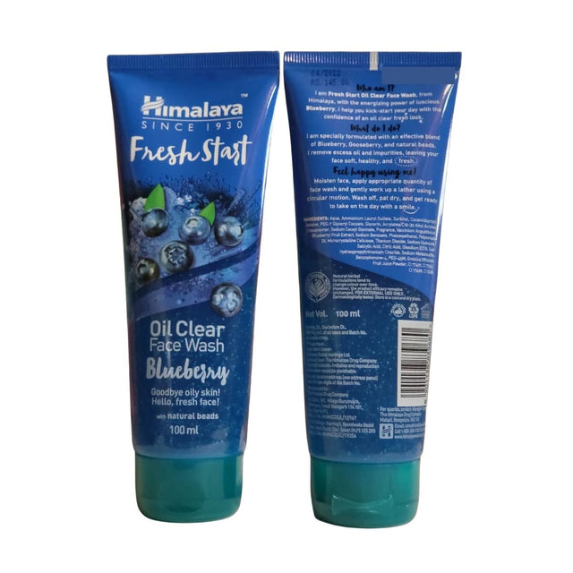 Himalaya Fresh Start Oil Clear Face Wash Blueberry 100ml - Face Care | Desimart