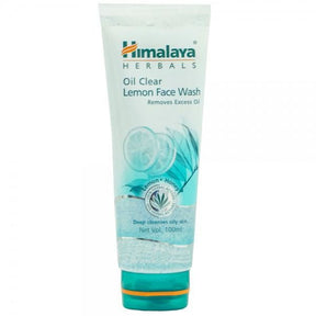 Himalaya Oil clear Lemon Face Wash Removes Excess Oil 100ml (3.38oz) - Face Care | Desimart