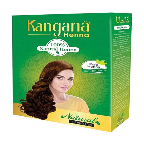 Kangana Natural Henna Pure Henna Conditioning 150g (5.3oz) - Hair Care | Desimart