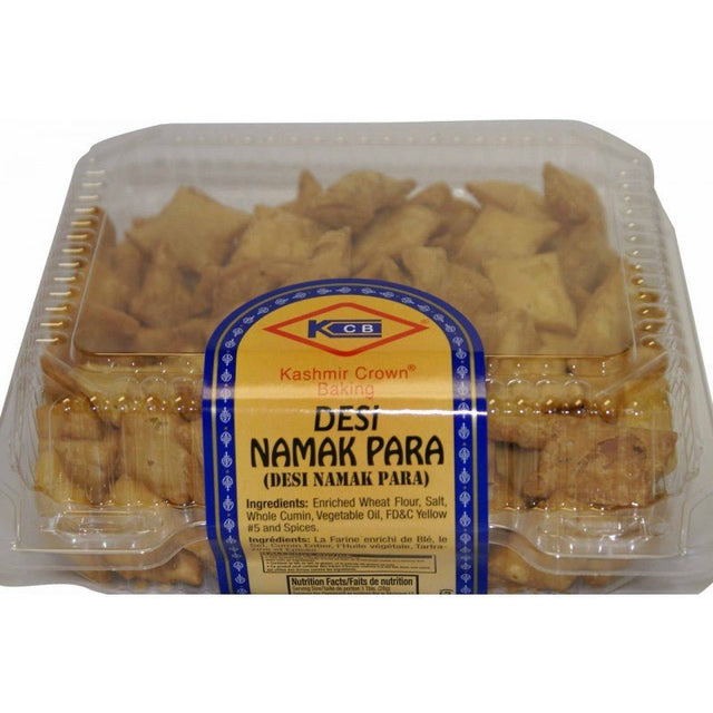 KCB Desi Namak Para 340 Grams (12 OZ) - Namkeen & Savoury Snacks | Desimart