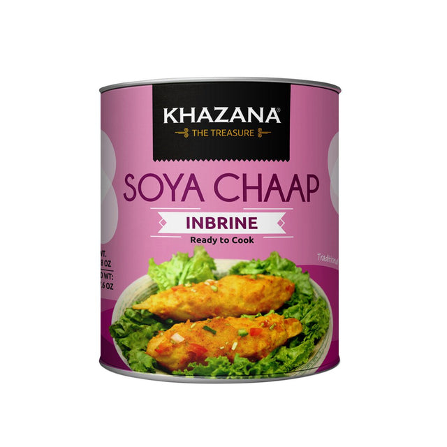 Khazana Soya Chaap Vegetarian High Protein Delicious 800 g - Ready to eat | Desimart