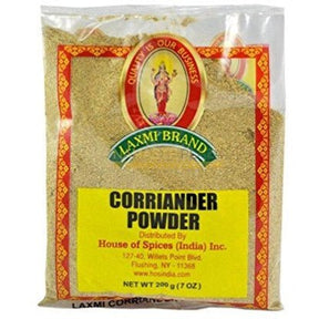 Laxmi Coriander Powder - 200 Gm (7 Oz) - Spices | Desimart