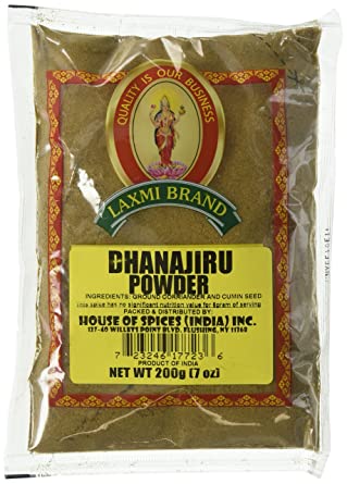Laxmi Dhanajiru Powder - Coriander and Cumin Powder 200gm - Spices | Desimart