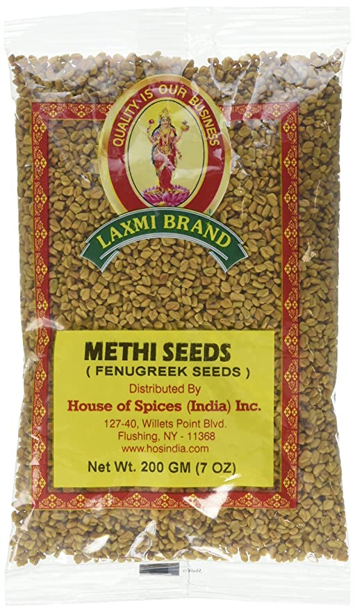 Laxmi Methi (Fenugreek) Seeds - 200 Gm (7 Oz) - Spices | Desimart