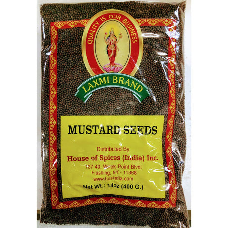 Laxmi Mustard Seeds 400g (14oz) - Spices | Desimart