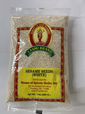 Laxmi Sesame Seed White - 200 Gm (7 Oz) - Spices | Desimart
