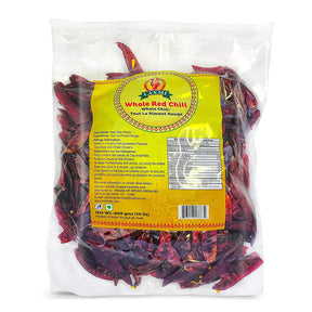 Laxmi Whole Red Chili - 400 Gm (14 Oz) - Spices | Desimart