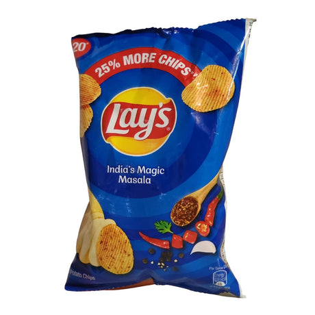 Lays India's Magic Masala Potato Chips 50g - Namkeen & Savoury Snacks | Desimart