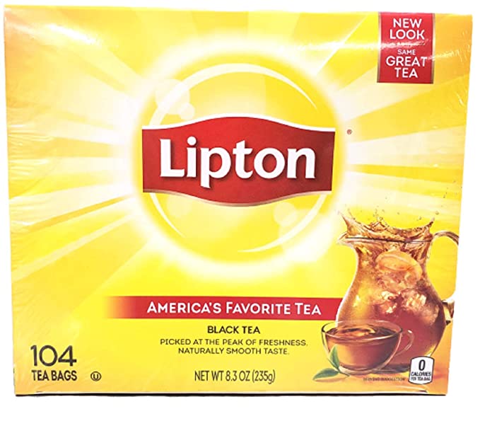 Lipton America's Favorite Black Tea 104 Bags - Tea & Coffee | Desimart