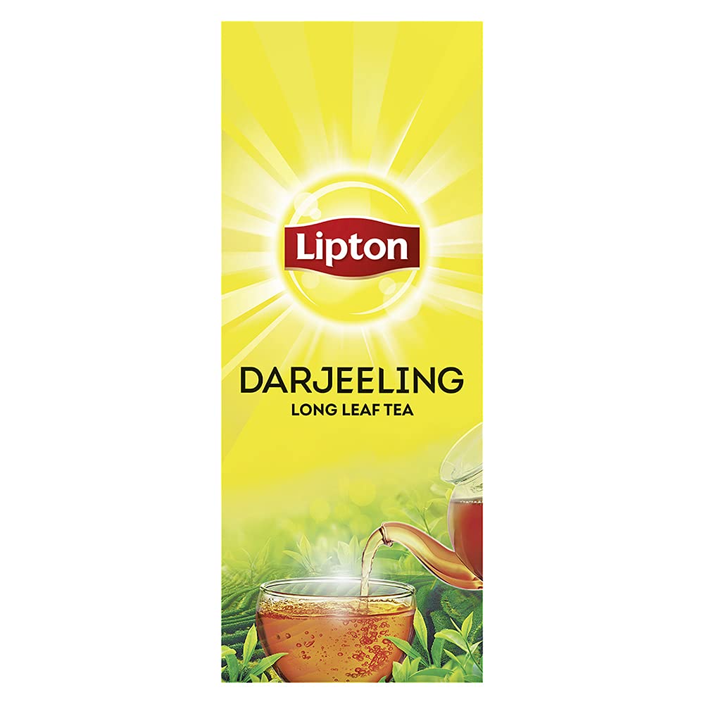 Lipton Darjeeling Pure Long Leaf Black Tea 500 Grams - Tea & Coffee | Desimart