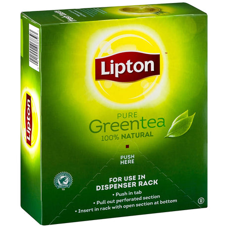 Lipton Pure Green Tea 100% Natural 25 Tea Bags - Tea & Coffee | Desimart