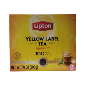 Lipton Yellow Label Tea Bags 100 Tea Bags 7oz - Tea & Coffee | Desimart