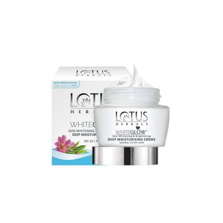 Lotus Herbals WHITEGLOW Skin Whitening & Brightening Nourishing Night Cream - Creams & Moisturizers | Desimart