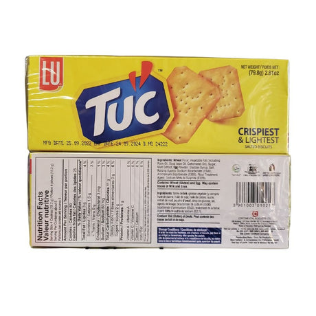 LU Tuc Original Salted Biscuits Crispiest Lightest 79.8g - Cookies & snacks | Desimart
