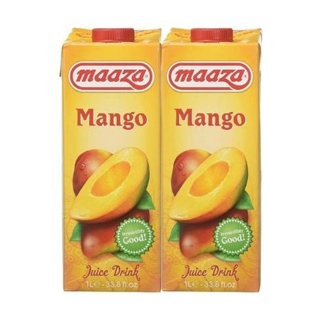 Maaza Mango Juice Terta Pak 1 LT (Pack of 2) - Beverages | Desimart