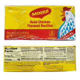 Maggi chicken Cubes Stock Cubes Halal Box Of 24 Cubes 21 g Each - Singh Cart