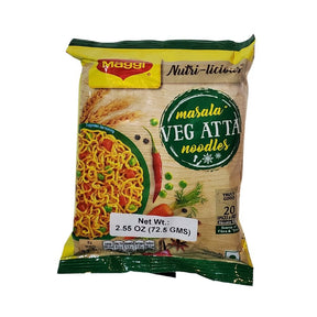 Maggi Masala Veg Atta Noodles 292gm - Soup & Noodles | Desimart