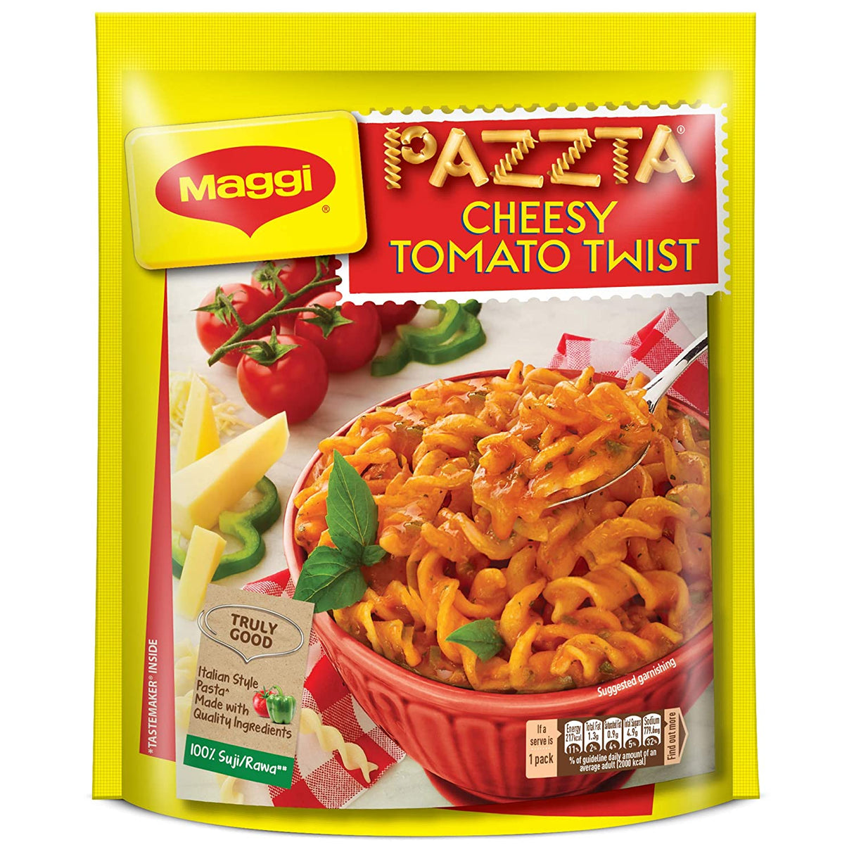 Maggi Pazzta Cheezy Tomato Twist 64 g - Soup & Noodles | Desimart