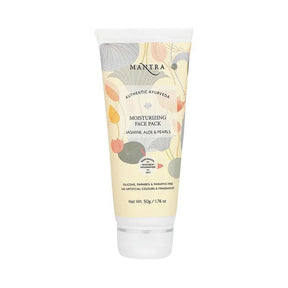 Mantra Authentic Ayurveda Moisturizing Face Pack Jasmine, Aloe & Pearls 50g - Face Care | Desimart