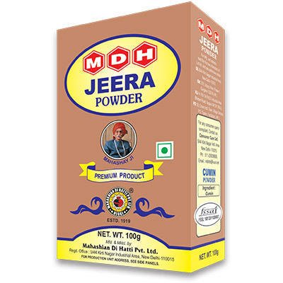 MDH JEERA POWDER 100g - Ground Spices | Desimart