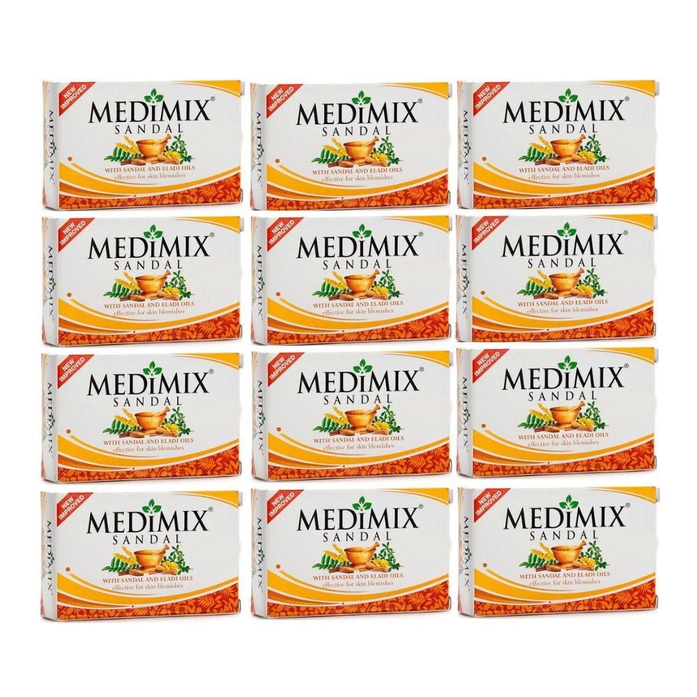 Medimix Sandal Bath Soap With Sandal And Eladi Oils 125g - Singh Cart