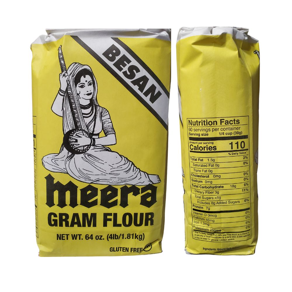 Meera Besan Gram Flour 4lbs - Besan | Desimart