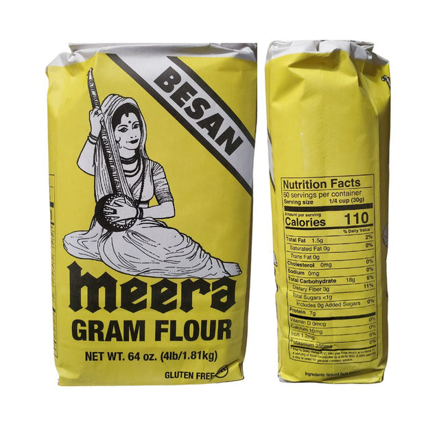 Meera Besan Gram Flour 4lbs - Besan | Desimart