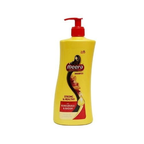 Meera Shampoo For Strong Healthy Hair With Kunkudukai Badam 340ml - Shampoo | Desimart