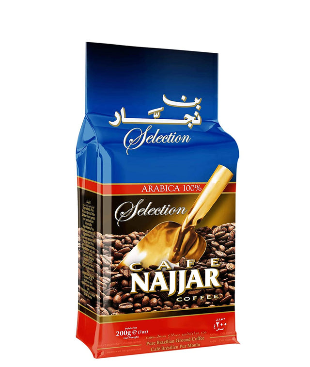 Najjar Selection Plain Coffee (100% Arabica) 7 OZ (200 Grams) - Tea & Coffee | Desimart