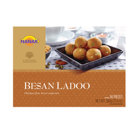Nanak Besan Ladoo 500 g (17.6 oz) - Sweet | Desimart