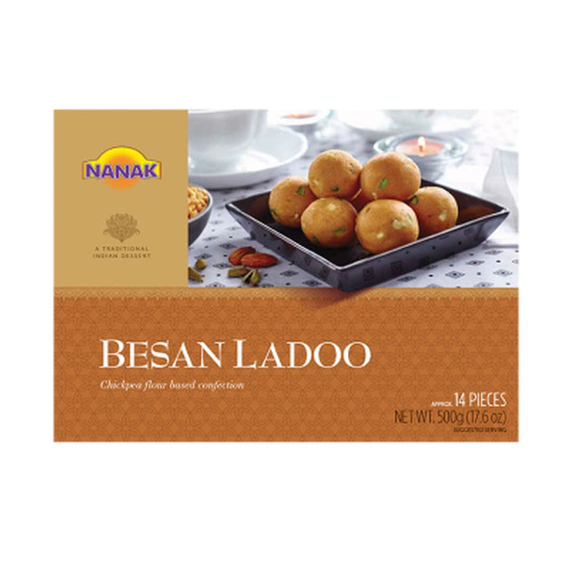 Nanak Besan Ladoo 500 g (17.6 oz) - Sweet | Desimart