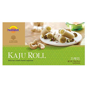 Nanak Kaju Roll 312 g (11 oz) App. 25 Pieces - Sweet | Desimart