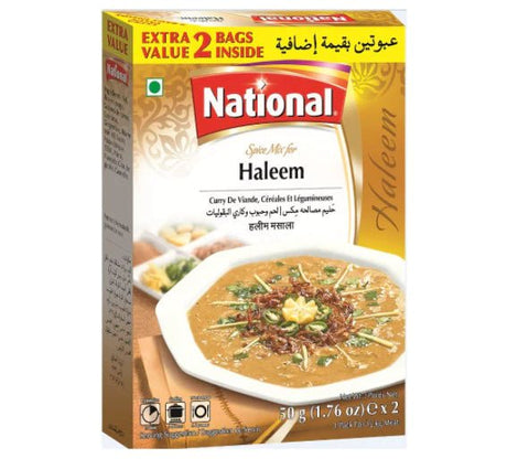 National Haleem Masala Recipe Mix 50g - Spices | Desimart