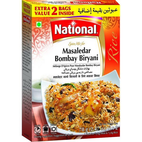 National Spice Mix For Masaledar Bombay Biryani 70g - Spices | Desimart