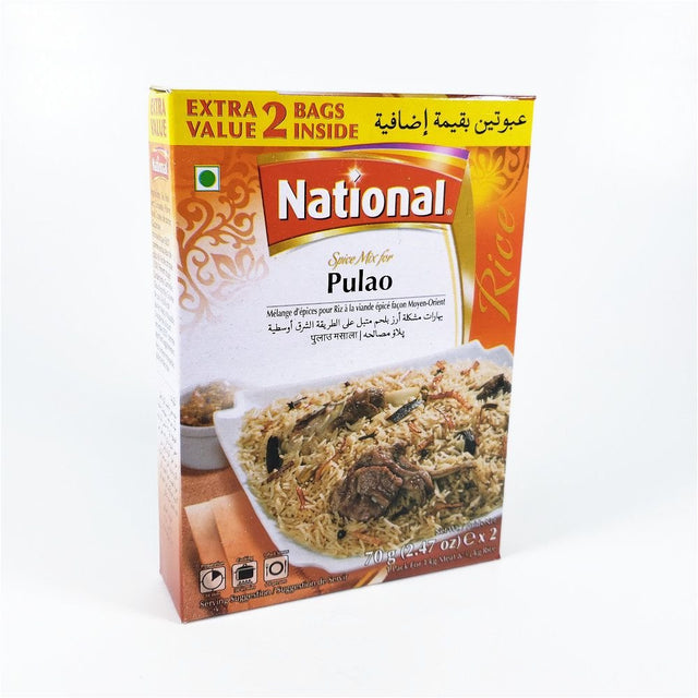 National Spice Mix For Pulao 70g - Spices | Desimart