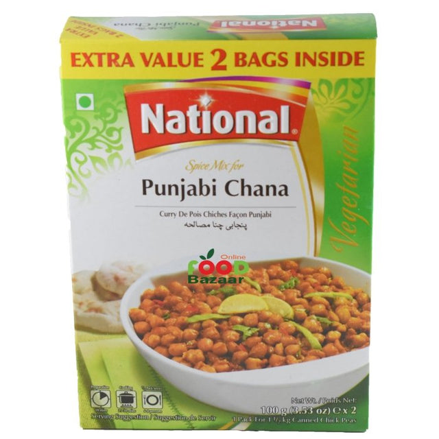 National Spice Mix For Punjabi Chana 100g - Spices | Desimart