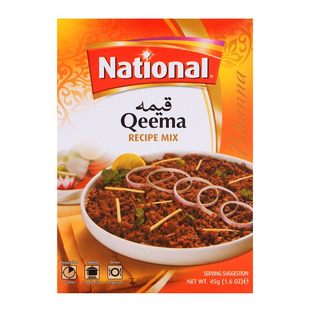 National Spice Mix For Qeema 50g/100g - Spices | Desimart