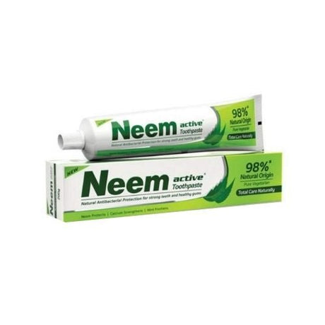 Neem Active Toothpaste Natural Origin Pure Vegetarian 125g (Pack of 2) - Oral care | Desimart