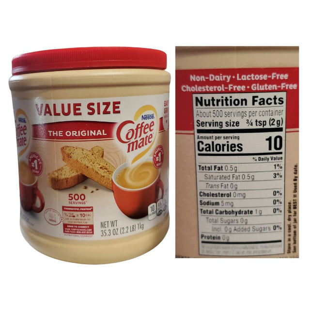 Nestle Coffee Mate Coffee Creamer 2.2lbs (1kg) - Tea & Coffee | Desimart