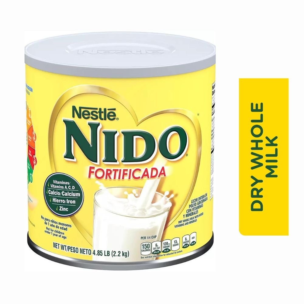 Nestle Nido Fortificada Dry Whole Milk Powder 1.76 lb (28.16 oz) 800g - Singh Cart