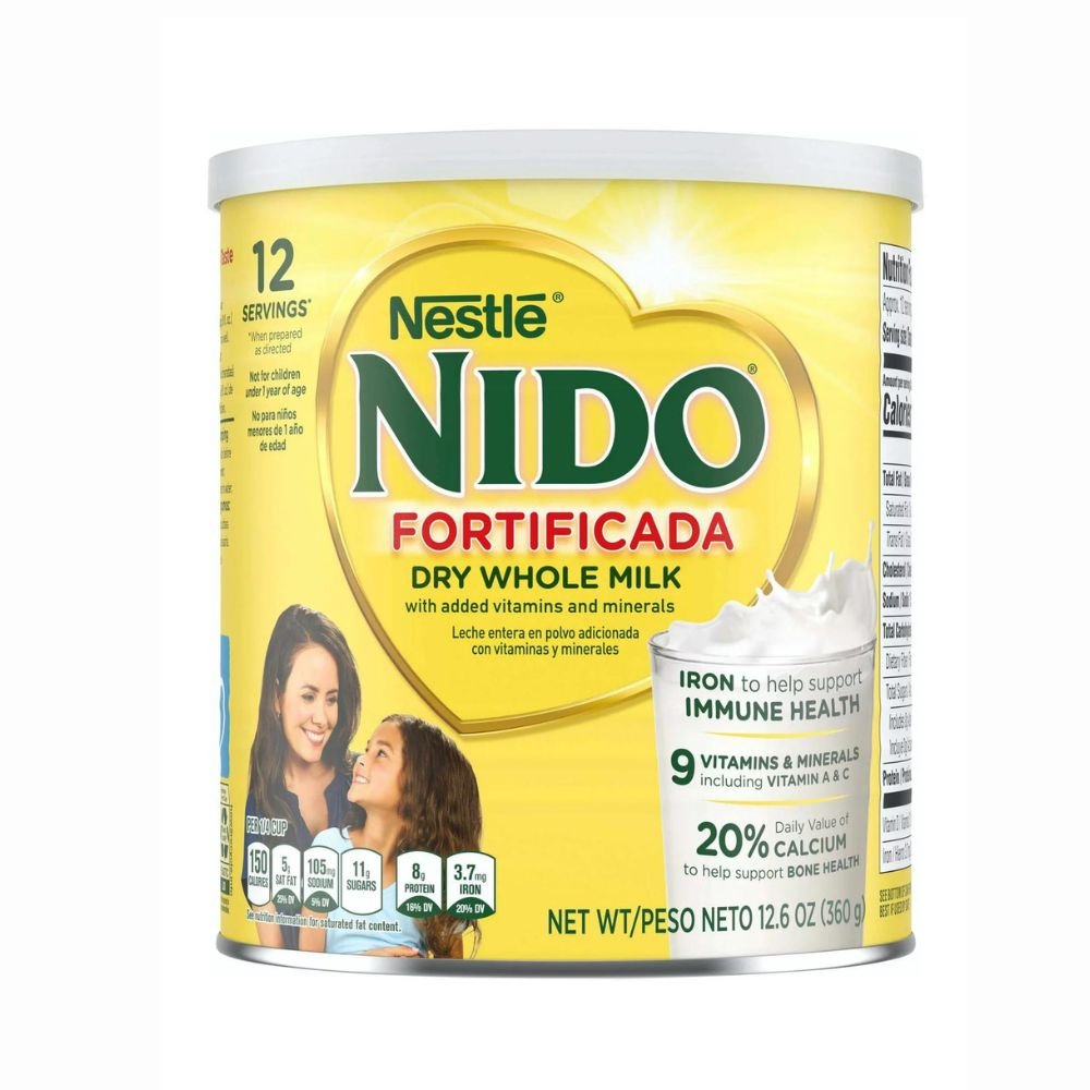 Nestle Nido Fortificada Dry Whole Milk Powder 1.76 lb (28.16 oz) 800g - Milk Powder | Desimart